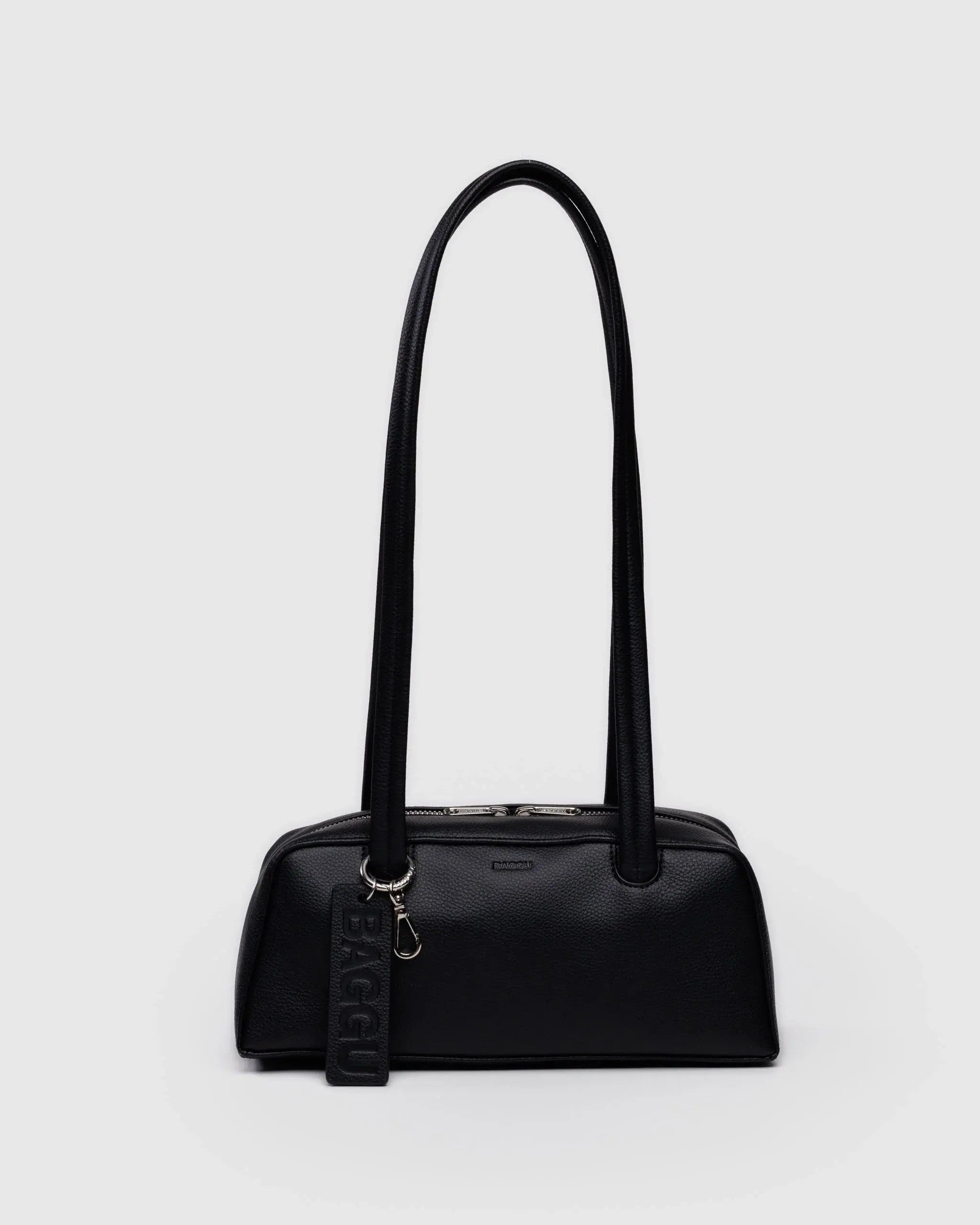 Small Recycled Leather Bowler Bag image 4
