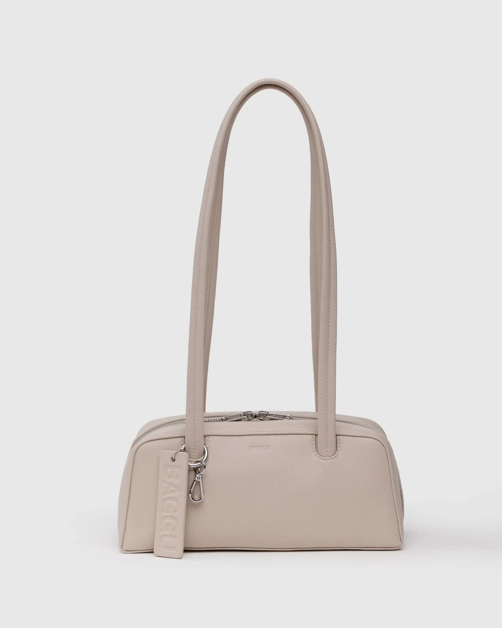 Small Recycled Leather Bowler Bag image 1