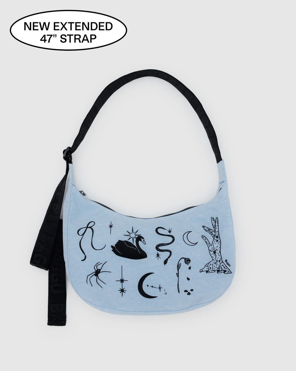 Medium Nylon Crescent Bag image 0