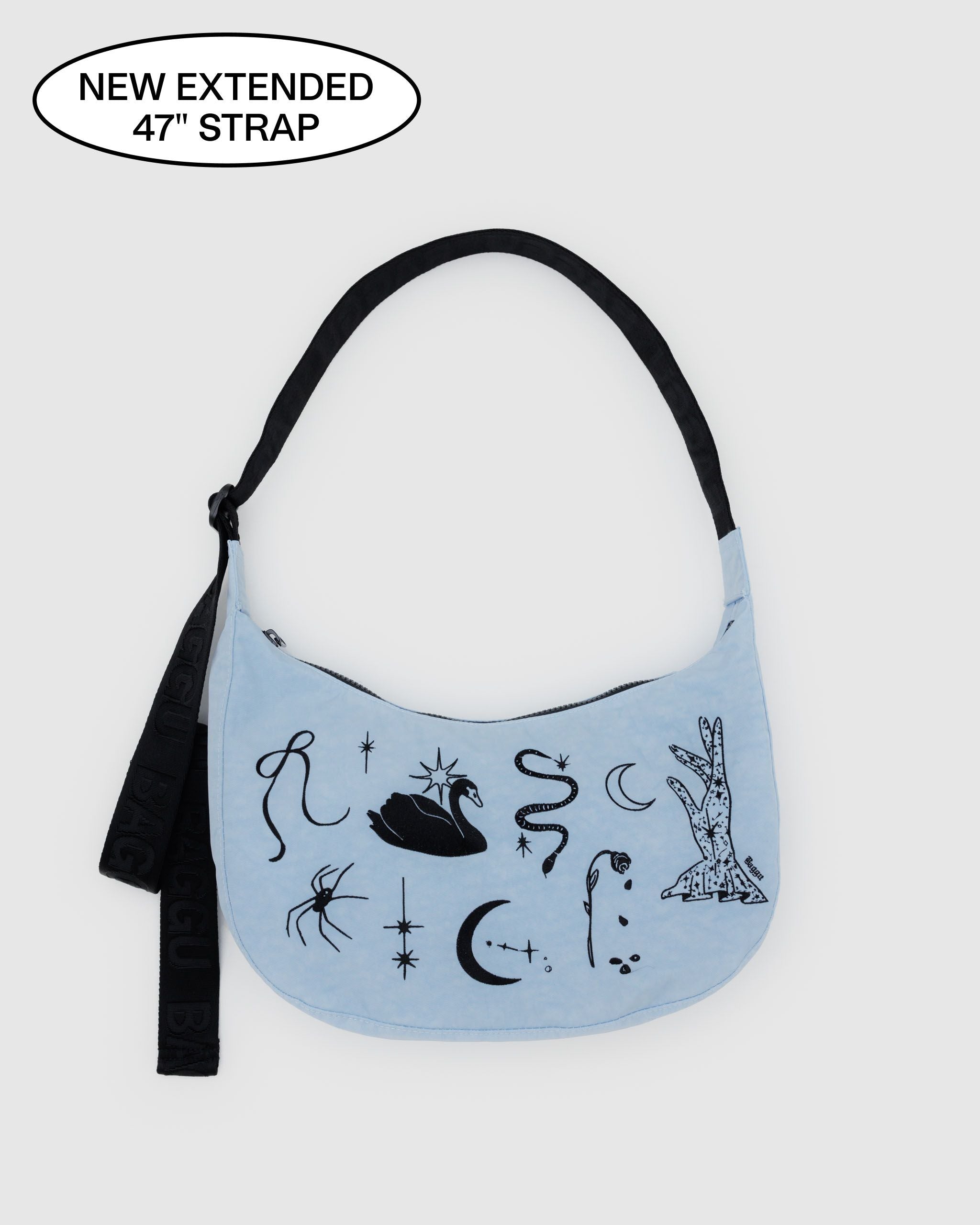 Medium Nylon Crescent Bag image 0