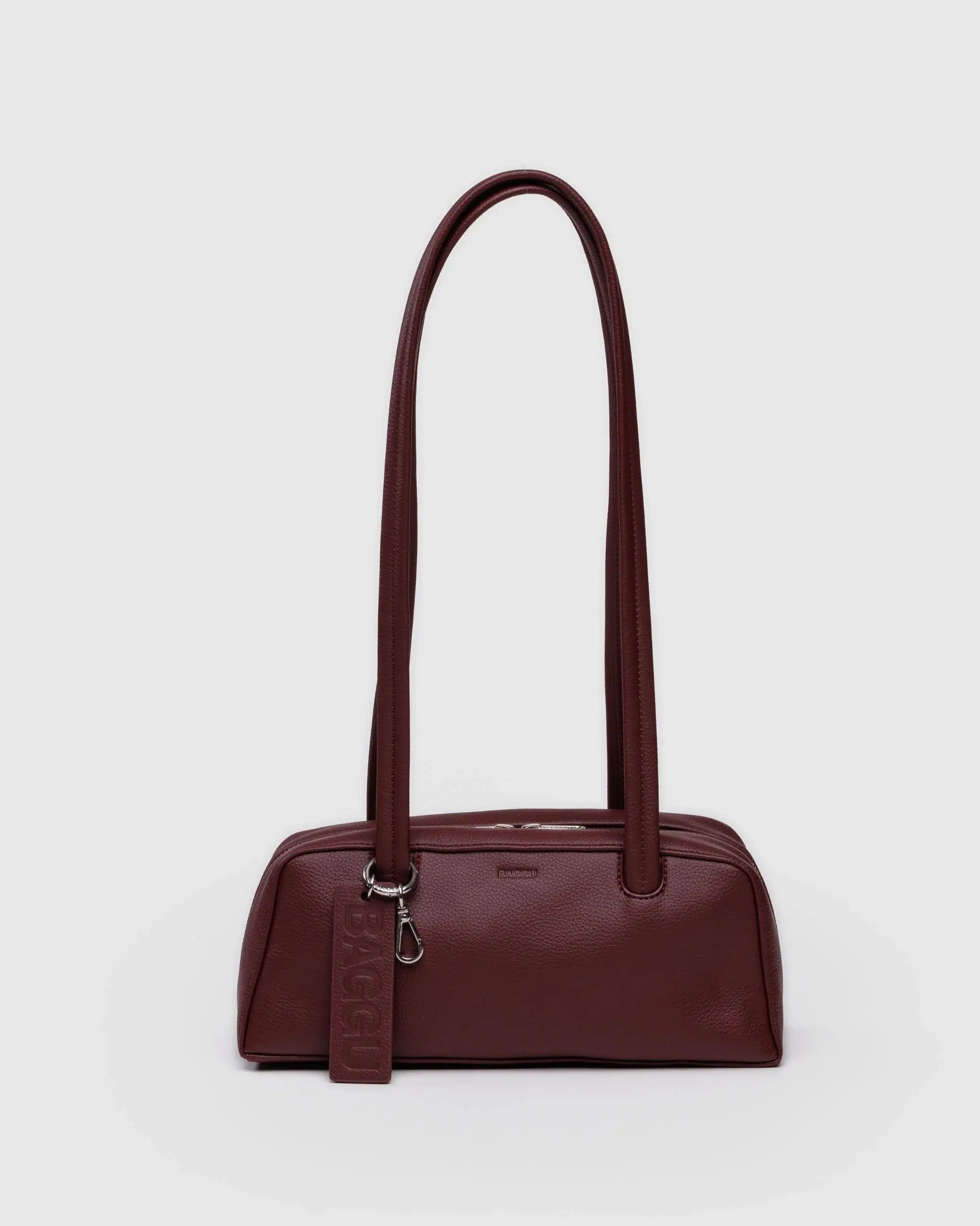 Small Recycled Leather Bowler Bag image 4