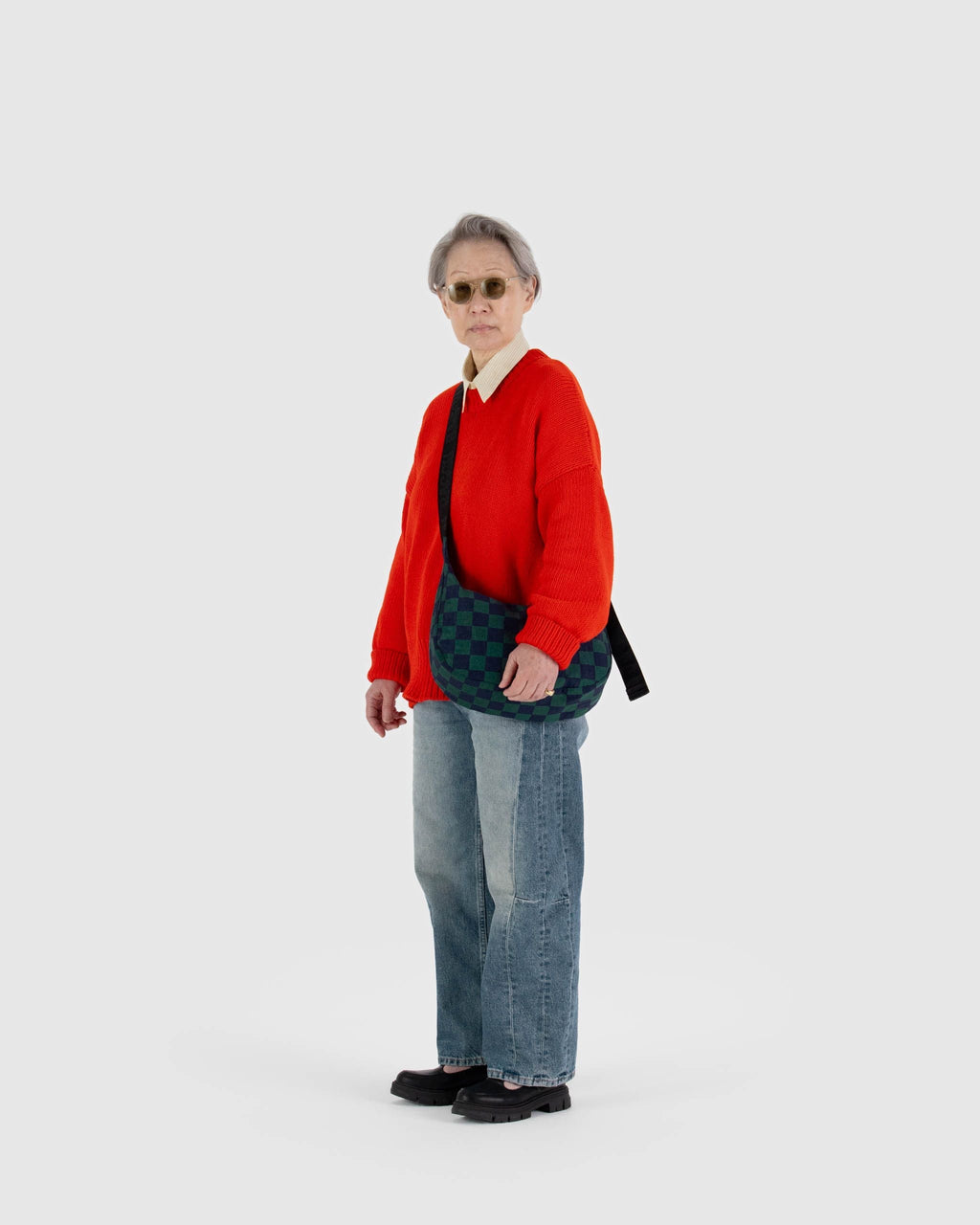 Medium Nylon Crescent Bag image 1