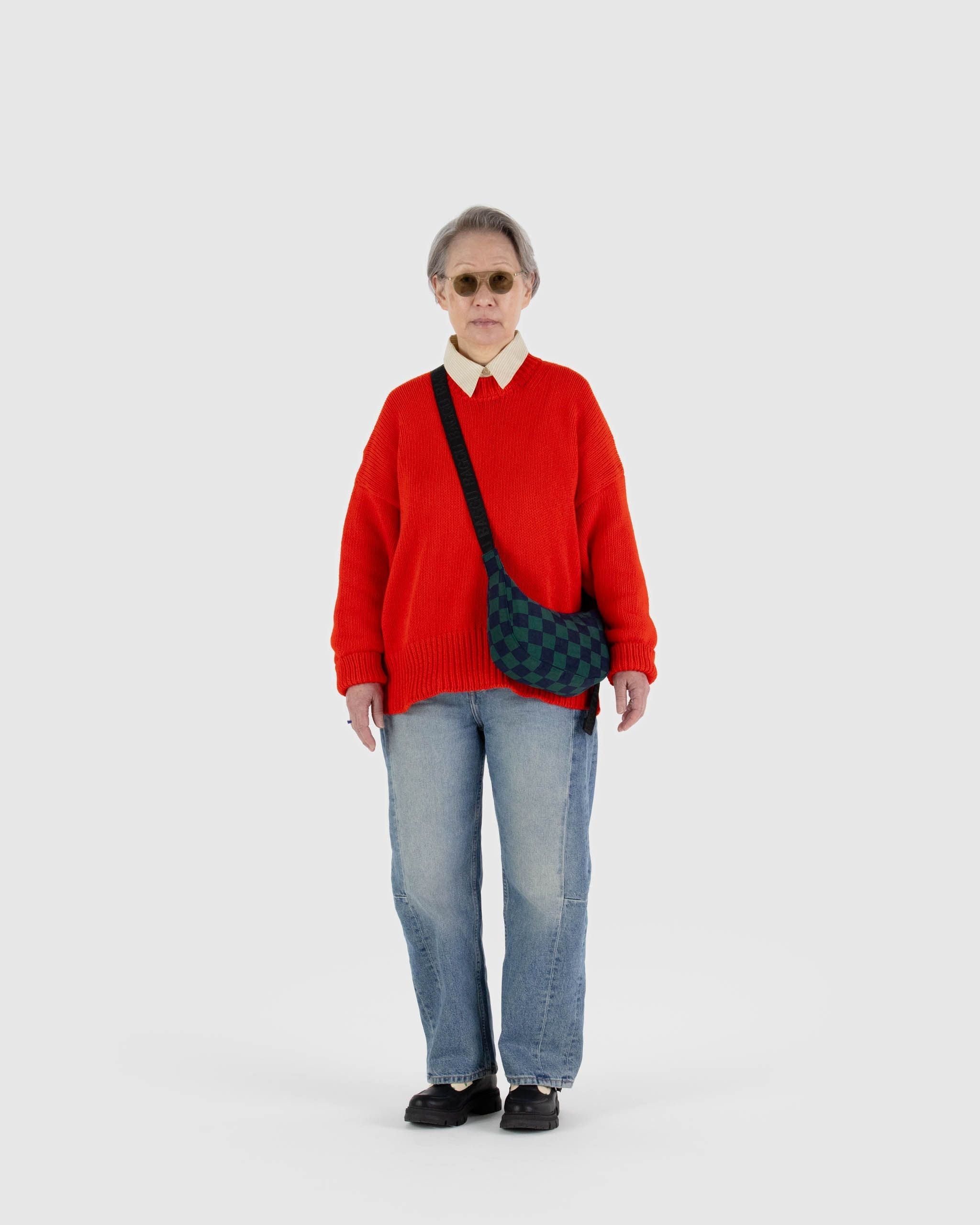 Small Nylon Crescent Bag image 1