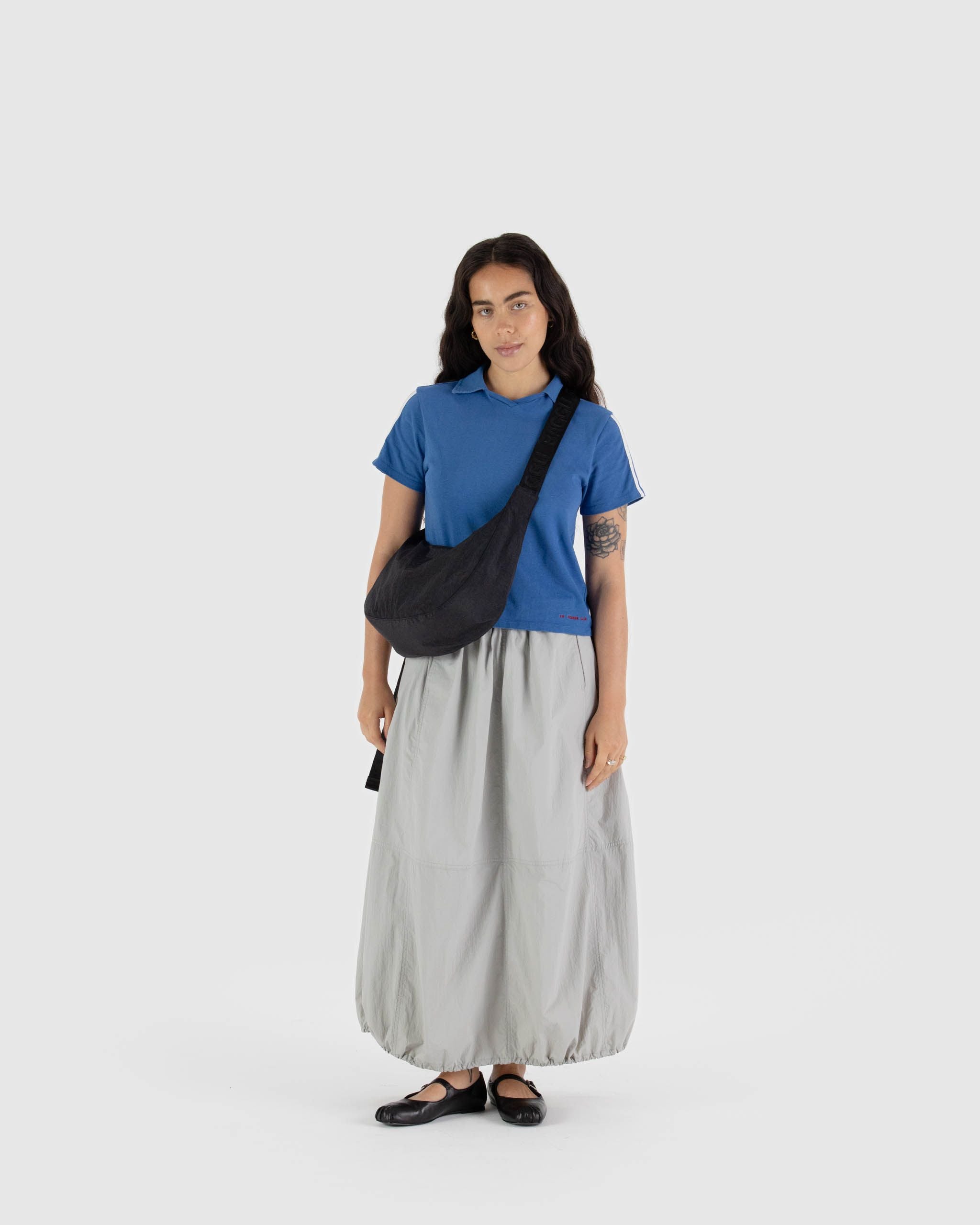 Medium Nylon Crescent Bag image 1